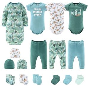 The Peanutshell 16-piece baby layette set